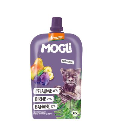 MOGLI Quetschi plum-pear 120g (6 x 120g) 20 g (pack of 6)