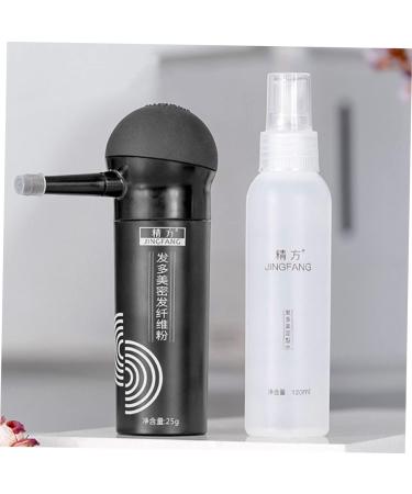 FOYTOKI 3 Pcs Silicone Nozzle Hair Fiber Spray Hair Fiber Pump Shaper Hairspray Spray Tool Black Plastic Abs - Buy Online on SooperMarket.com