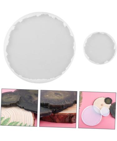 COHEALI 2 Pcs Silicone Mold Silicone Coasters Resin Coasters Cup Mat Casting Mold Tool Crystal - Buy Online on SooperMarket.com