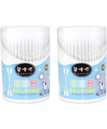 Buy Baby Wattest Bchen 400 - Safe Double Spiral Ear Cleaning Stumps for Children (200 in 1) - International Shipping Available - Buy Online on SooperMarket.com