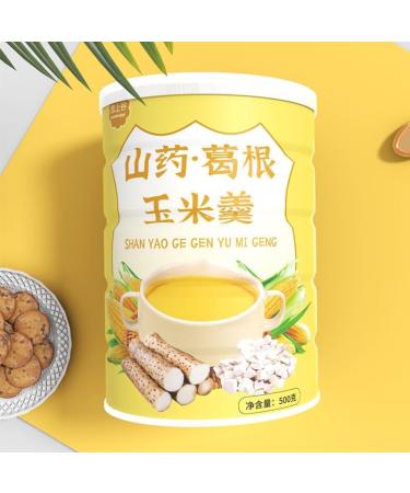 Chinese Yams Starch Corn Soup 500g/600g/can Corn juice Polenta Instant Corn powder Replacement Breakfast Porridge Grains Cereals Corn flour Healthy Nutritious Corn Porridge (500g 2can) 500g 2can - Buy Online on SooperMarket.com
