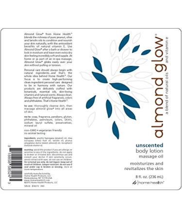 Almond Glow Body Lotion - Unscented - 8 fl oz | Home Health - Buy Online on SooperMarket.com