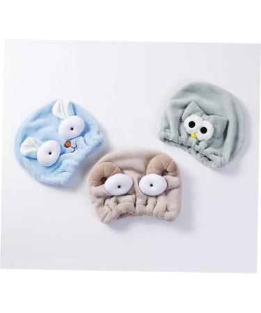 Beaupretty 6 Pcs Shower Cap Dry Hair Hat Bath Hair-drying Cap Turban Cute - Buy Online on SooperMarket.com