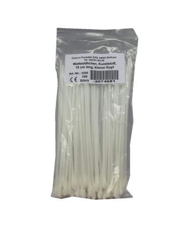 COTTON SWABS plastic small head 15 cm 100 pcs