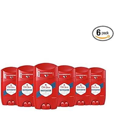 Old Spice Whitewater Deodorant Stick 50ml - Pack of 6 by Proctor & Gamble - Buy Online on SooperMarket.com