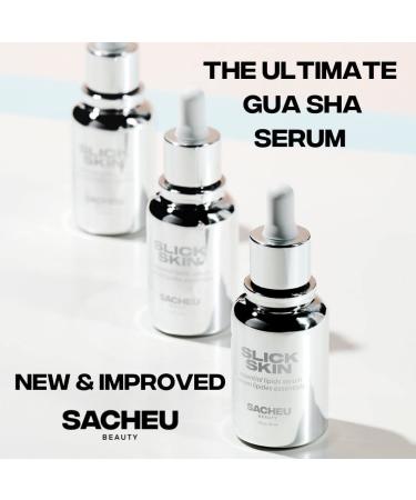 SACHEU Gua Sha Starter Kit with Slick Skin Oil - Facial Gua Sha Tools and Gua Sha Oil Bundle - Buy Online on SooperMarket.com