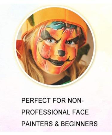 Go Ho Pearl Gold Cream Face Paint (2.37oz 70ml) - Water Based Makeup for Adults & Children - SFX Cosplay, Festivals, Halloween - Buy Online on SooperMarket.com