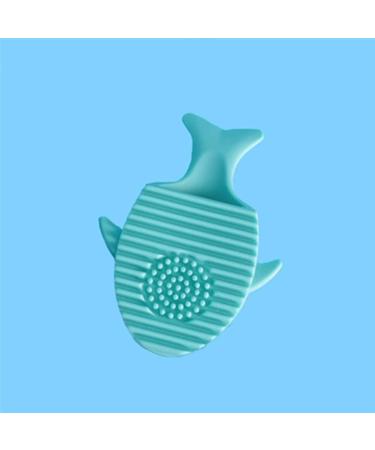 Silicone Makeup Brush Cleaning Mat - 1pc Suction Cup Scrubber & Cartoon Design for Easy Brush Washing - International Shipping Available - Buy Online on SooperMarket.com
