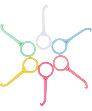Clear Aligner Removal Instrument Set - 6 PCS Bracket Hook for Invisible Braces Retainers & Hygienic Oral Care Accessories - Buy Online on SooperMarket.com