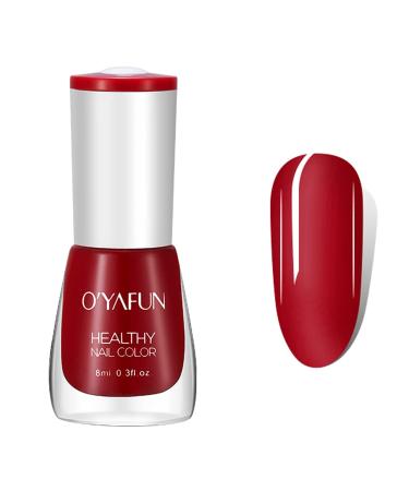 Vipomkowa nail polish - non -toxic environmentally friendly simply pull off and quickly dry nail polish on water -based 8.00 ml (1 -pack) 19#