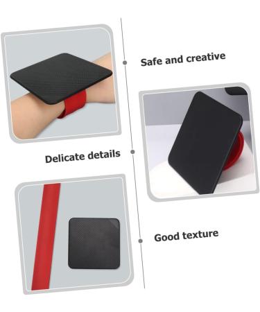 Angoily Hair Dyeing Board Pat Belt Magnetic Tool Hair Color Slap Bracelet Professional Balayage Board Hair Color Tool Hair Styling Supply Dying Paddle Care Dye Cream Red Plastic - Buy Online on SooperMarket.com