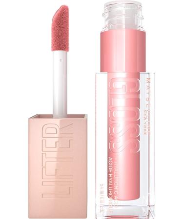 Maybelline New York Lifter Gloss No. 006 Reef - Hydrating Lip Gloss with Hyaluronic Acid for Full Lips | 5.4 ml - Buy Online on SooperMarket.com