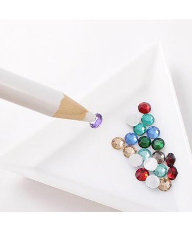 2PCS Wax Rhinestone Picker Pencil Nail Art Pen Nail Art Rhinestones Picking Tools Mini Beads Picker Pickup Tool Art Craft Tool For Diy Jewelry Making - Buy Online on SooperMarket.com