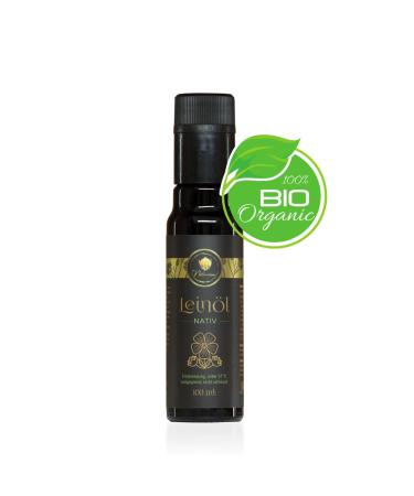 Naturezon Bio Linseed Oil 100ml - Freshly Pressed Cold-Pressed Oil | Pre-Order Now for International Shipping - Buy Online on SooperMarket.com