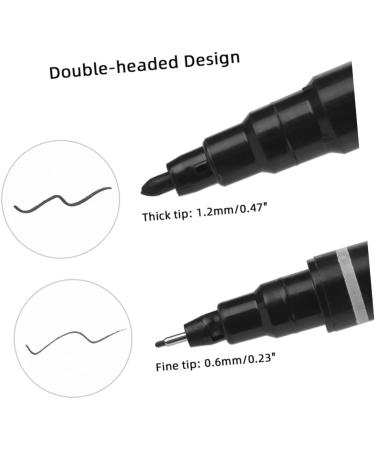 NOLITOY 30 Pcs Eyebrow Pen Eyebrow Pen Marking Pen Tattooing Makeup Pen Multifunction - Buy Online on SooperMarket.com