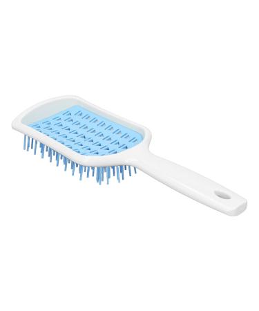 Buy Paddle Brush Set - Aerating Hair Brush for Thick Hair Straightening & Blow Drying - 4 Pack with White Handle & Blue Tooth - Buy Online on SooperMarket.com
