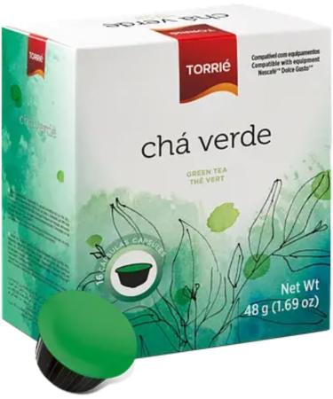 Green Tea Dolce Gusto Compatible Tea Pods 16 Pack - by Torri Capsules Pods Variety Blend Mix Pack of 16 - Buy Online on SooperMarket.com