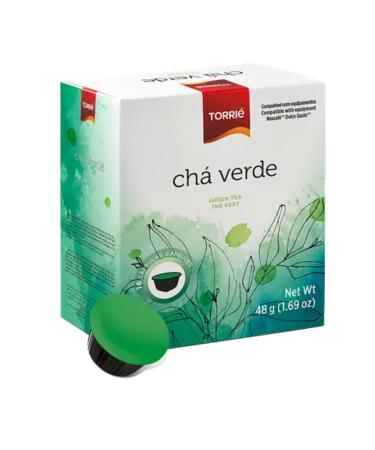 Green Tea Dolce Gusto Compatible Tea Pods 16 Pack - by Torri Capsules Pods Variety Blend Mix Pack of 16
