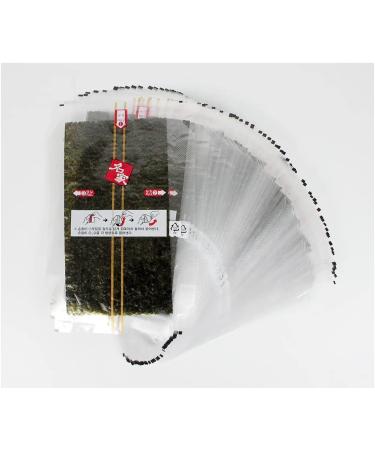 Myungga Seaweed Wrappers for Onigiri & Sushi Rice | 10 Sheets Nori Starter Kit - Buy Online on SooperMarket.com