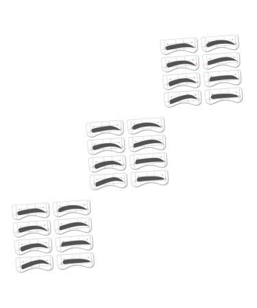 Beavorty 96 Pairs 8 makeup tools make up tools beauty accessories eyebrow stickers eyeshadow eyebrow