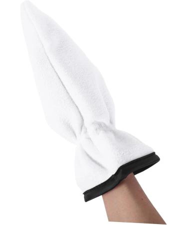 ABOOFAN 3 Pairs Maintenance Essential Oil Gloves Hot Wax Bath Shower Gloves Paraffin Bath Bags Paraffin Wax Bath Liners Warm Gloves Heat Hand Cover Flannel Hyperthermia White Spa - Buy Online on SooperMarket.com