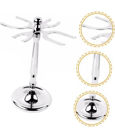 Didiseaon Stainless Steel Beard Brush Holder & Razor Stand - Organizer for Men s Shaving Accessories - Buy Online on SooperMarket.com