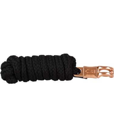 Shop Marengos Halter Set with Lead Rope - Elegant Black/Rose Gold for Warmbloods | International Shipping Available - Buy Online on SooperMarket.com