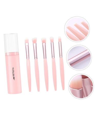 Buy Eye Shadow Brush Set - Eyeliner & Makeup Brush Holder Kits | Pink ABS Handle | International Shipping - Buy Online on SooperMarket.com