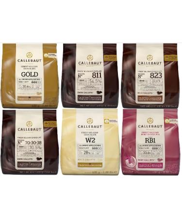 Callebaut Bundle 6 x 400g