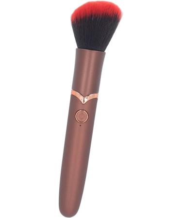 Blush Brush Electric Makeup Brush Portable Ergonomic Grip Safe 10 Levels for Airbrush for Contouring (Brown) - Buy Online on SooperMarket.com