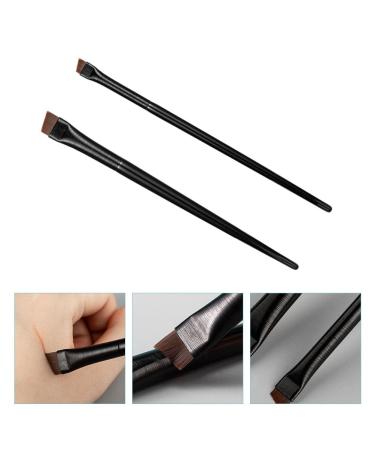 3 Sets of Premium Makeup Brushes - Angled Eyeliner & Ultra Fine Slanted Eyebrow Brushes for Precision Application - International Shipping Available - Buy Online on SooperMarket.com