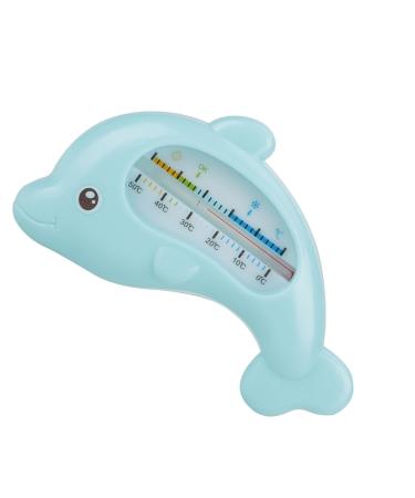 Baby Dolphin Thermometer Dolphin Thermometer Baby Thermometer Baby Water Thermometer Infants Bathing Cute Animal Thermometers Safety Bath Care (Blue Dolphin)