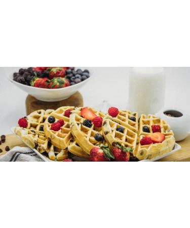 ProDough Shop Buttermilk Pancake and Waffle Mix - Gluten Free  Low Carb  High Protein Pancake Mix - Healthy Pancakes and Waffles for Breakfast or Snack - Buy Online on SooperMarket.com