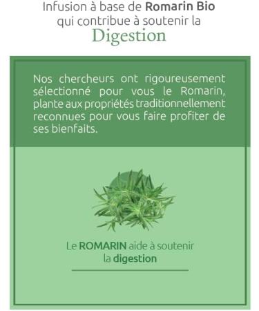 Herbesan Infusion Rosemary Digestion Organic 20 Sachets - Buy Online on SooperMarket.com