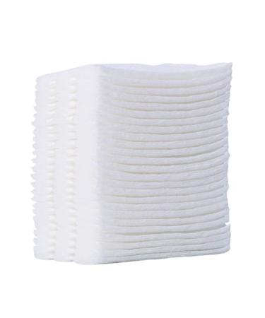 Beaupretty Gauze Pads 300pcs Cotton Swabs Pads Facial Cotton Pads Double-Side Cotton Pads Care Gauze Cosmetic Cotton Medical Non-Woven Pads Dental Gauze Pad Baby Accessories Sponge White