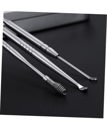 Stainless Steel Ear Spoon Set - 3pcs Ear Cleaner Kit for Ear Wax Removal - Buy Online on SooperMarket.com