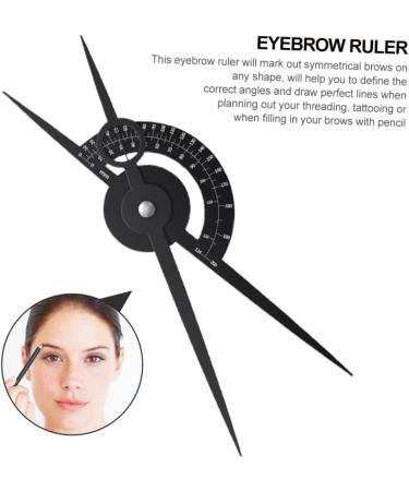 Hemoton Eyebrow Positioning Ruler Lightweight Eyebrow Ruler Brow Mapping Ruler Scale Plastic - Buy Online on SooperMarket.com