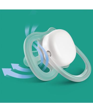 Philips Avent Ultra Air Nighttime Pacifier - BPA-Free Breathable Shining & Includes Sterilization Box - For Babies 6-18 Months - Buy Online on SooperMarket.com