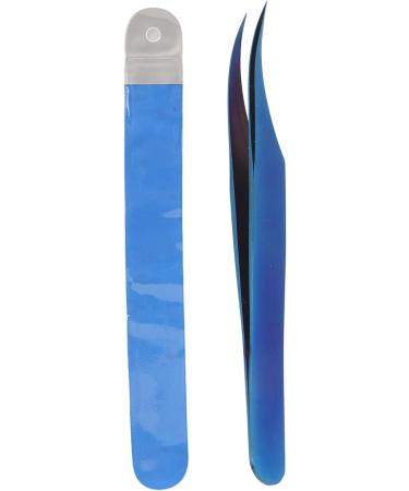 Professional Ergonomic Stainless Steel Eyelash Tweezers - Precision Small Curved Nail Art Tools for Artists - International Shipping - Buy Online on SooperMarket.com
