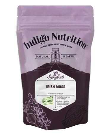 Indigo Herbs Irish Moss 100g | Raw Pure & Wild Harvested Sea Moss | Non GMO