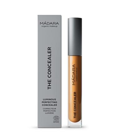 M dara Organic Skincare |Concealer for the perfect complexion 55 Hazelnut - 4ml fresh finish hyaluronic acid natural concealer for dark circles & impurities vegan Cosmos certified naturally.55 Hazelnut 1 ml (1 Pack)