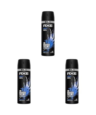 AXE Body Spray Deodorant Phoenix for Long Lasting Odor Protection Deodorant for Men Formulated Without Aluminum 5.1 oz (Pack of 3) 5.1 Ounce (Pack of 3)