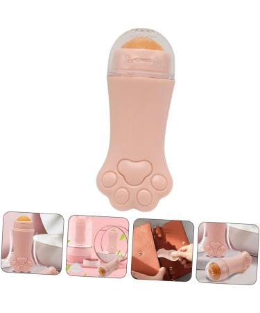 BELLIFFY 1pc Volcanic Stone Oil-absorbing Ball Facial Volcano Stone Roller for Face Volcanic Rock 7.5x3cm Pink - Buy Online on SooperMarket.com