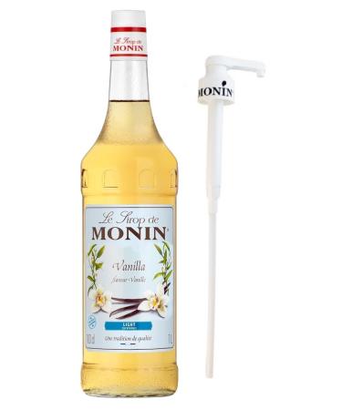 Monin Vanille Light 1x1l with pump