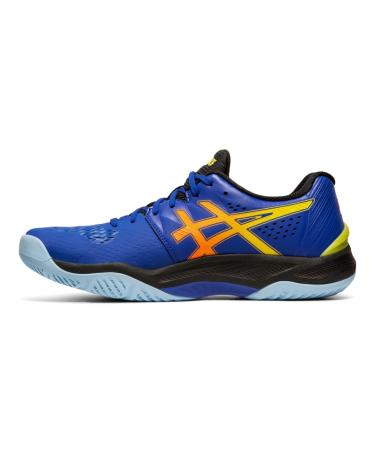 ASICS Men's Sky Elite FlyteFoam Volleyball Shoe 6 Asics Blue/Sour Yuzu