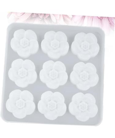 STOBOK 9 Resin Epoxy Silicone Molds Flower Soap Silicone Epoxy Molds Epoxy Resin The Flowers Pendant - Buy Online on SooperMarket.com