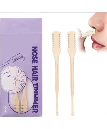 24Pcs Bloame Nose Hair Trimmer Bloame 2-in-1 Nose Hair Trimmer with Ear Picker 360 Rotating Nostril Hair Removal Tool Manual Nose Hair Trimmer for Women Men (16PC) - Buy Online on SooperMarket.com