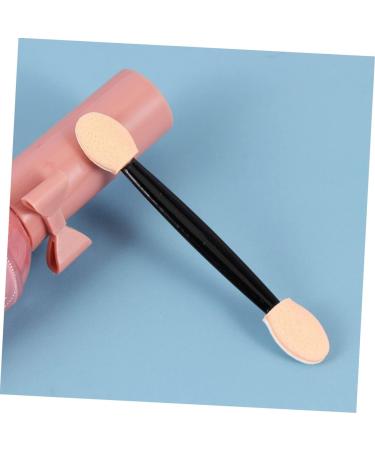 WOONEKY 24pcs Eyeliner Sponge Brush Smudge Eye Brush Dual Ended Eyeshadow Brush 7cm Black - Buy Online on SooperMarket.com