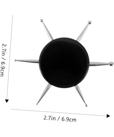 minkissy 2pcs Nail Art Drill Pen Rocks Dotting Pen Bling Nail Dotting Pen Nail Dotting Tool Manicure Painting Tools Nail Tools for Nail Art Detail Nail Art Tool Acrylic Spherical Crystal 6.9x6.9cmx2pcs Blackx2pcs - Buy Online on SooperMarket.com