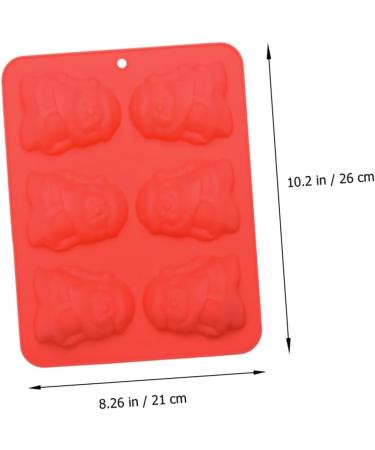 CIYODO Christmas Baking Molds Silicone Molds Gum Paste Molds Tool Trays DIY Handicraft Mold Crafts Fudge - Buy Online on SooperMarket.com